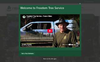 Freedom Tree Service, Inc. website