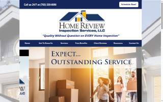 Home Review Inspection Services, LLC of Manassas website