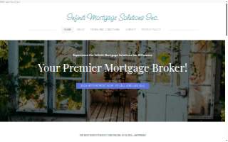 Infiniti Mortgage Solutions Inc. website