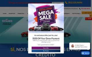 Kargar Motors of Manassas website