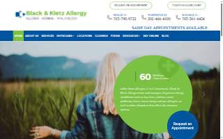 Black & Kletz Allergy website