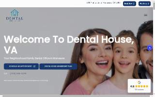 Dental House VA - Manassas website