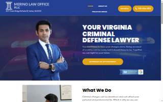 Merino Law Office PLLC - Abogado Merino website