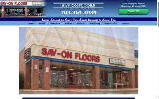 Sav-On Floors website