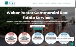 Weber Rector Commercial Real Estate Services, Inc. of Manassas Park website