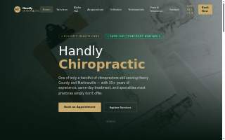 Handly Chiropractic & Wellness Center LLC website