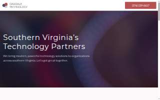 Oakdale Technology website