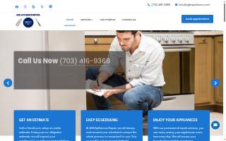 AGB Appliance Repair LLC of McLean website
