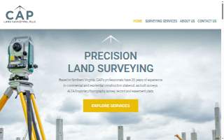 CAP Land Surveying of McLean website