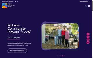 McLean Community Center website