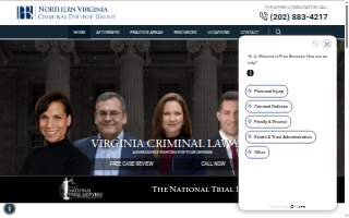 Northern Virginia Criminal Defense Group of Vienna website