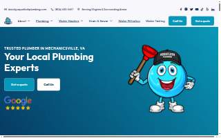 Aqua Flush Plumbing website