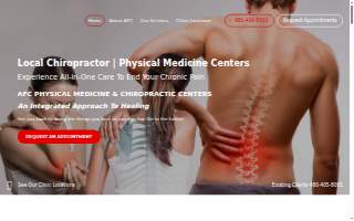 Chiropractic Place Family Wellness Centers website