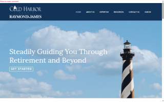 Cold Harbor Financial website