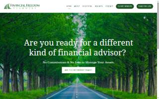Financial Freedom Planners website
