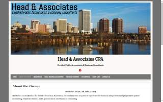 Head & Associates CPA website