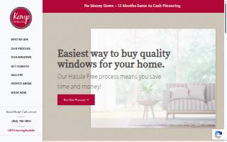 Kemp Windows of Mechanicsville website