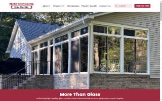 More Than Glass website