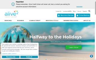 Alive Health & Wellness website