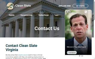 Clean Slate Virginia website