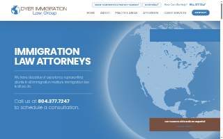 Dyer Immigration Law Group, P.C. website