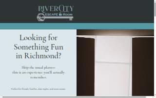 River City Escape Room website