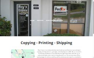 Roys Copies website