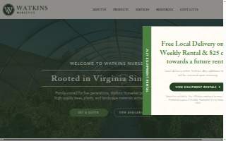 Watkins Nurseries website