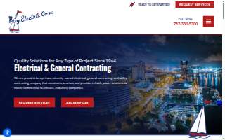 Bay Electric Co. website