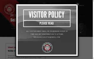 Breakaway Jiu Jitsu & Self-Defense (martial arts) website