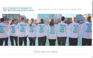 Charney Chiropractic Back Rehab & Wellness website
