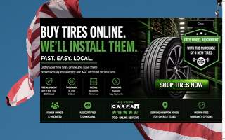 Economy Auto Repair & Tires website