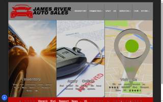 James River Auto Sales website
