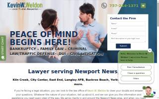 Kevin W. Weldon website