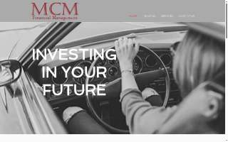 MCM Financial website