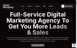 Salsal Digital Marketing website