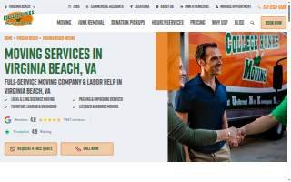College Hunks Hauling Junk and Moving Virginia Beach of Norfolk website