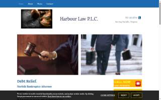 Harbour Law P.L.C. website