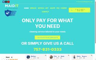 Maid it website