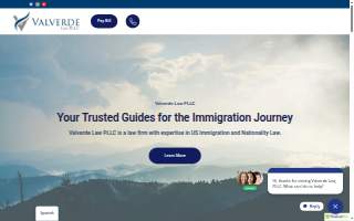 Valverde Law PLLC of Norfolk website