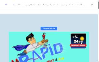 AA RAPID Plumbing, Air Conditioning, Heating LLC of Oakton website