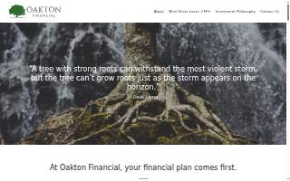 Oakton Financial, LLC website