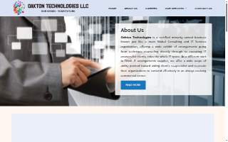 Oakton Technologies LLC website