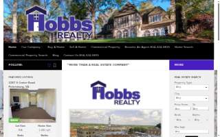 Hobbs Realty, LLC website