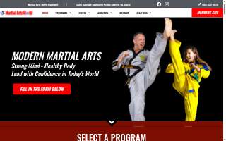 Martial Arts World Hopewell of Petersburg website