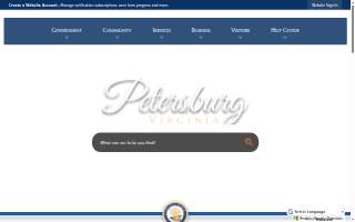 Petersburg Home For Ladies website