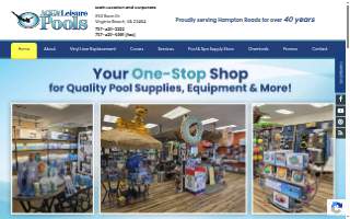 Aqua Leisure Pools website