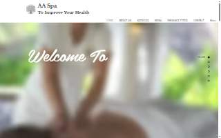 Asian Massage website