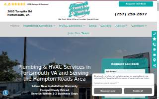 Ellsworth Plumbing & Heating website