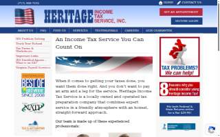 Heritage Income Tax Service Inc website